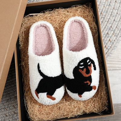 Dachshund Slip-on Slippers