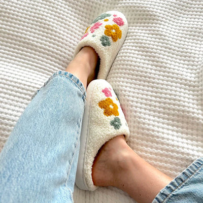 livia Flower Slippers