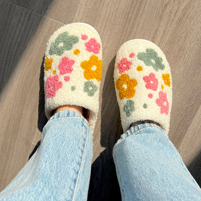 livia Flower Slippers