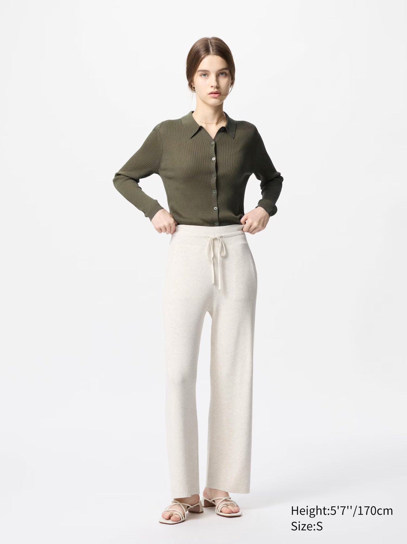 The Luxe Ribbed Knit Trousers