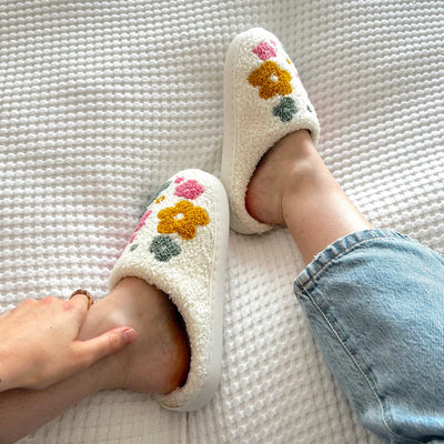 livia Flower Slippers